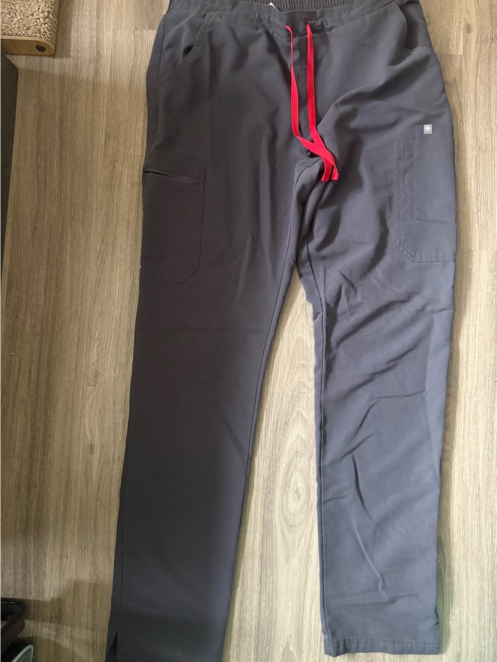 Figs Charcoal Medium Tall Skinny Scrub Pants